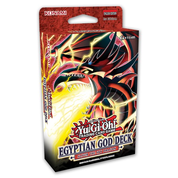 Egyptian God Deck: Slifer the Sky Dragon OVP / Sealed 1st