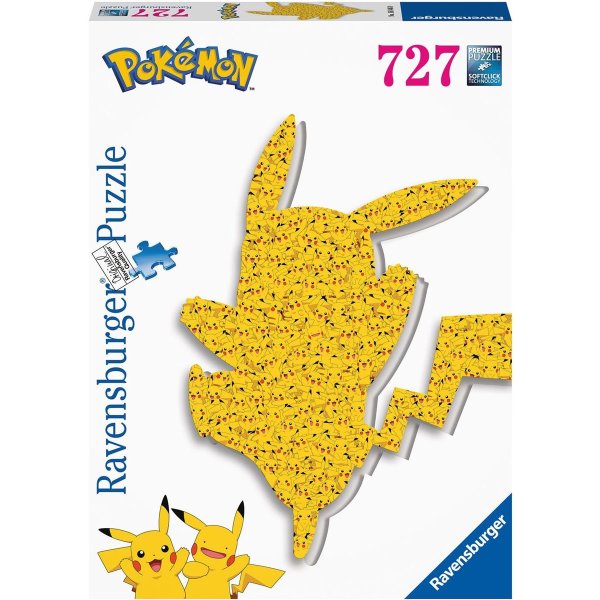 Ravensburger - Pokémon: Pikachu - Shaped Puzzle727pc