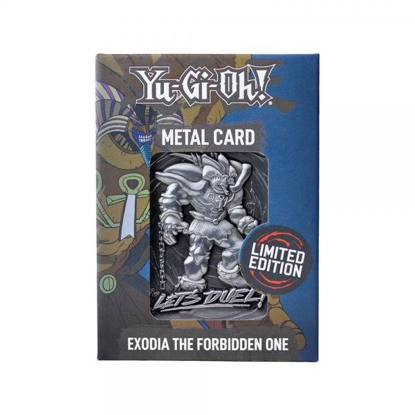 Yu-Gi-Oh Metal Card - Exodia The Forbidden One Limited Edition Collectible