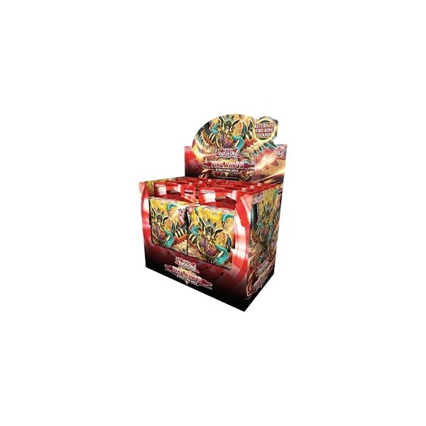Structure Deck: Fire Kings-Display (8 Decks) Reprint (DE)