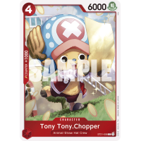 One Piece Card Game ST-21 Charakterkarte Tony Tony Chopper mit goldener Eintrittskarte
