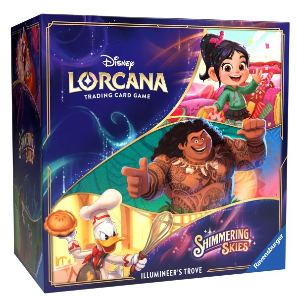 Frontansicht der Disney Lorcana Illumineer’s Trove...