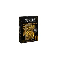 Yu-Gi-Oh! 24 Karat Gold plattiert Metallplatte Slifer The...