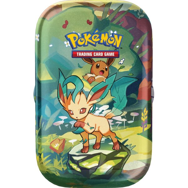 Pokémon Mini-Tin mit Psiana-Motiv auf violettem...