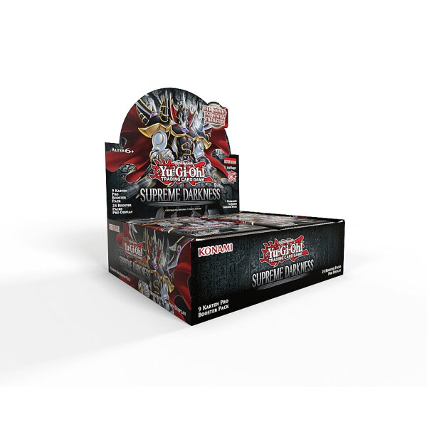 Booster-Display der Yu-Gi-Oh! Serie “Supreme...