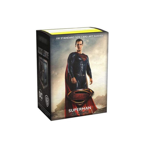 Verpackung der Dragon Shield Art Sleeves mit Superman aus...