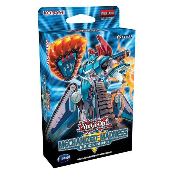 Yu-Gi-Oh! Structure Deck „Mechanized Madness“...