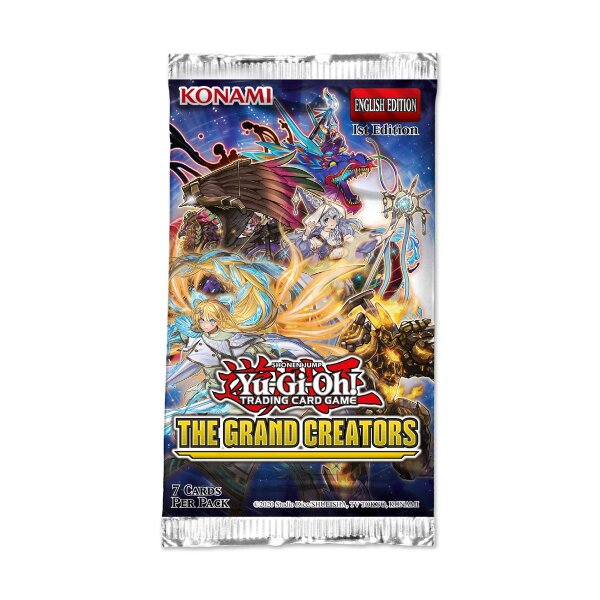 Boosterpack Yu-Gi-Oh! The Grand Creators (Englisch, 1st...