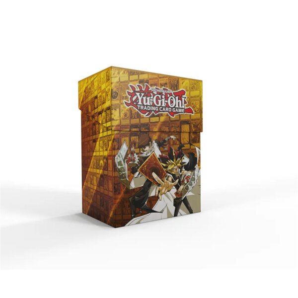 Yu-Gi-Oh! Deckbox mit Motiven von Yugi und Kaiba sowie...