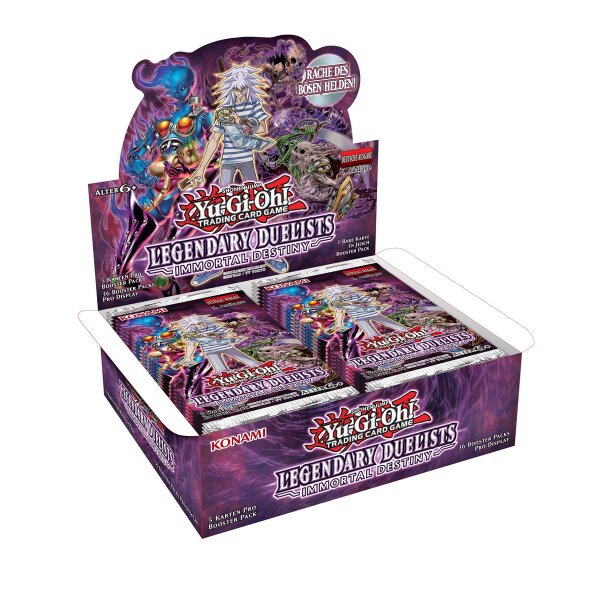 Display-Box von Yu-Gi-Oh! Legendary Duelists: Immortal...