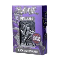 Yu-Gi-Oh! limitierte Metallkarte „Black Luster...