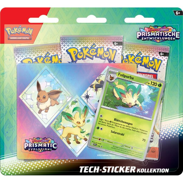 Tech-Sticker Kollektion mit Folipurba-Promokarte,...