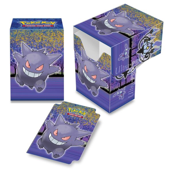 Deckbox, Kartenhülle und Trenner mit Gengar-Motiv in...