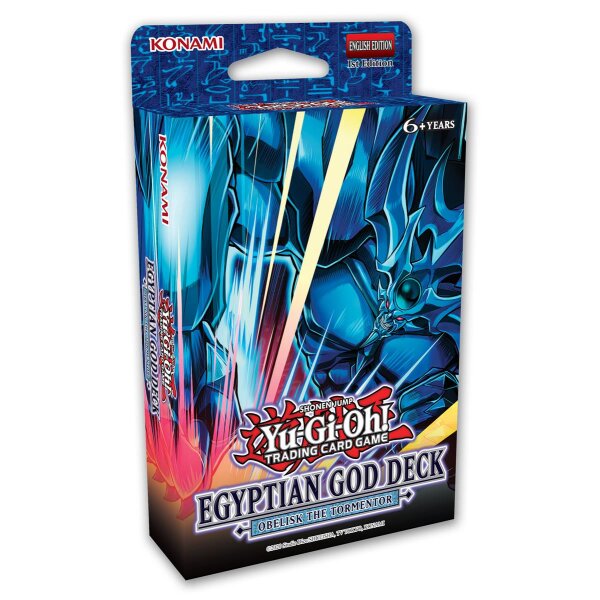 Yu-Gi-Oh! Egyptian God Deck auf Englisch mit Obelisk the...