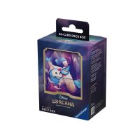 Disney Lorcana 80-Karten Deck Box mit Motiv des Dschinnis...