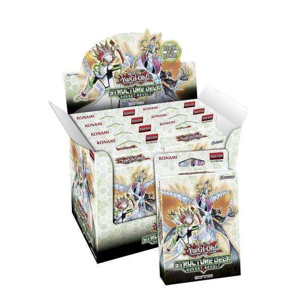 Structure Deck: Rokket Revolt Display  (8) OVP 1st EN