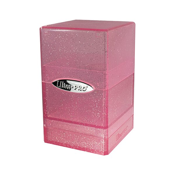 Satin Tower Glitter Pink