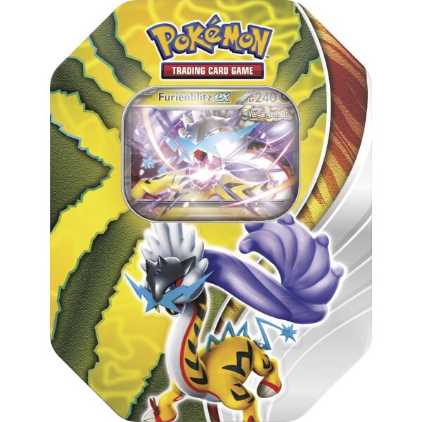 Pokémon-Sammelkartenspiel Tin mit Furienblitz-ex,...