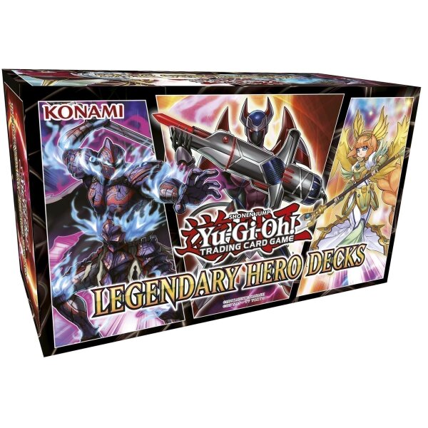 Yu-Gi-Oh! Legendary Hero Decks (Deutsch) – Setbox...