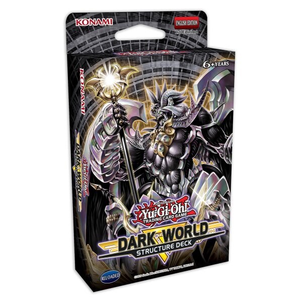 Strukturdeck-Box Yu-Gi-Oh! Dark World (englisch), zeigt...