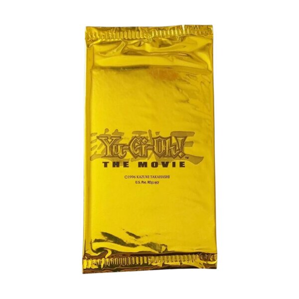 Goldenes Yu-Gi-Oh! The Movie Boosterpack mit...