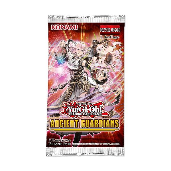 Yu-Gi-Oh! Ancient Guardians Boosterpack auf Deutsch, mit...