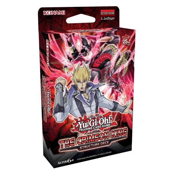 Yu-Gi-Oh! Structure Deck The Crimson King auf Deutsch,...