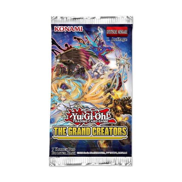 Boosterpack Yu-Gi-Oh! The Grand Creators (Deutsch, 1....