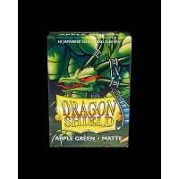 60 Dragon Shield Sleeves Japanese Sized  - Matte Apple Green
