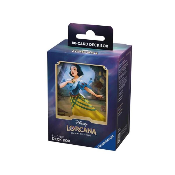Disney Lorcana 80-Karten Deck Box mit Schneewittchen in...