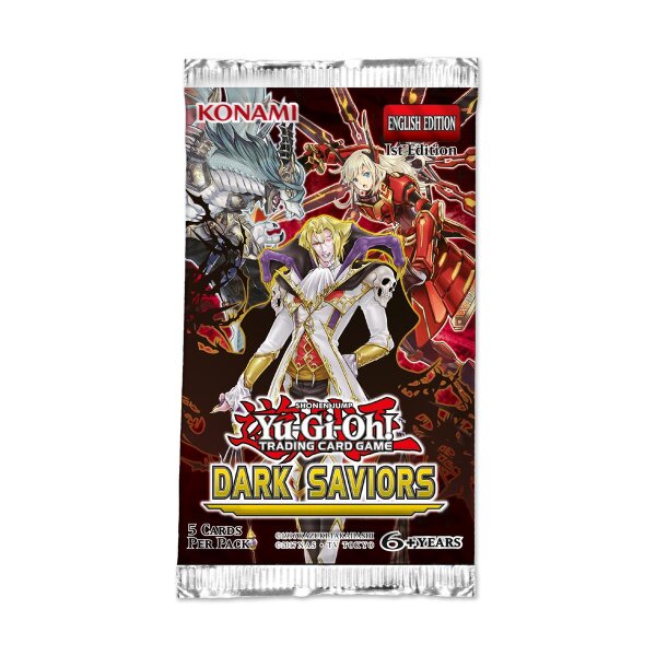Englisches Yu-Gi-Oh! Dark Saviors Booster Pack mit...