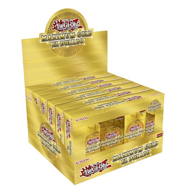 Yu-Gi-Oh! Maximum Gold: El Dorado Display mit...