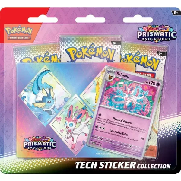 Pokémon Scarlet & Violet 8.5 - Prismatic Evolution -Sylveon Tech-Sticker-Collection