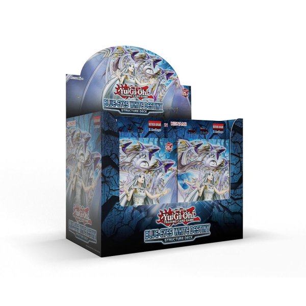 Structure Deck: Blue-Eyes White Destiny Display (8)