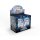 Schräg von vorne dargestelltes Display des englischen Yu-Gi-Oh! Structure Decks „Blue-Eyes White Destiny“ mit klar sichtbarem „English Edition“-Label auf den Boxen.