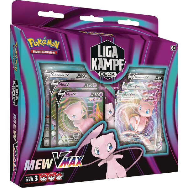 Pokémon Liga-Kampfdeck Mew-VMAX Deutsch in...
