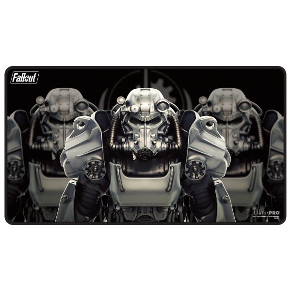 Brotherhood of Steel Black-Stitched Spielmatte von...