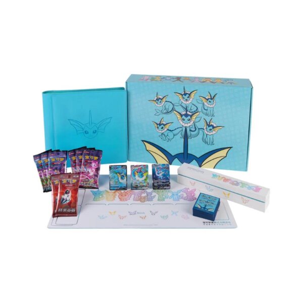 Pokémon Evoli GX Gift Box Binder Collection Aquana...