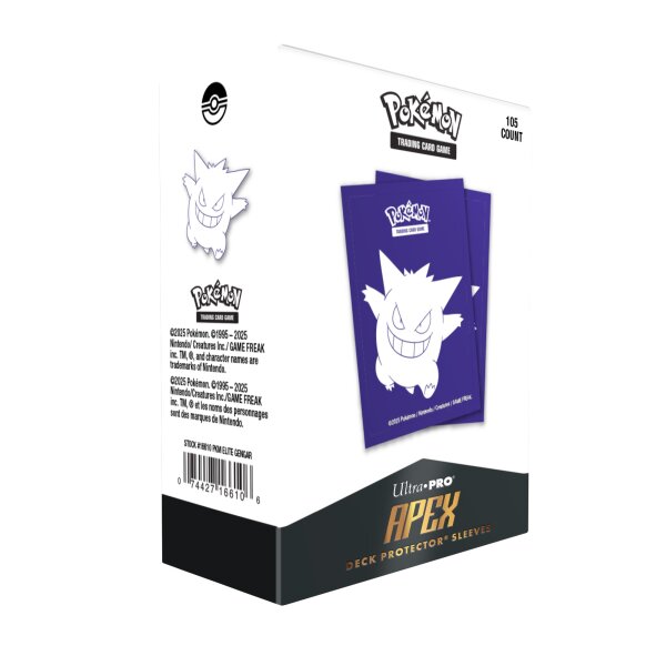Elite Gengar 105ct Apex Deck Protector Hüllen...