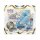 Pokémon TCG 3-Booster-Blister aus der Silberne Sturmwinde-Erweiterung mit Manaphy-Promokarte, drei Boosterpacks und Pikachu-Münze.