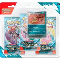 Abbildung eines dreifach-Blisters der Pokémon...