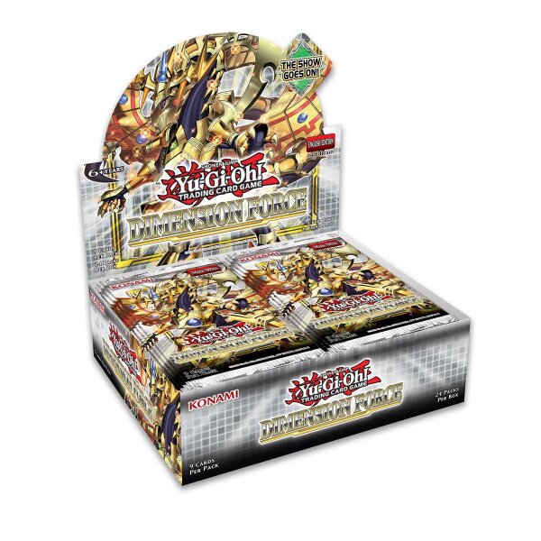 Englisches Yu-Gi-Oh! Display Dimension Force mit 24...