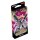 Verpackung der Yu-Gi-Oh! Flames of Destruction Special Edition (Englisch) mit futuristischem Insekt-Monster und pink-gelbem Wabenhintergrund.