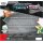 Karmesin & Purpur 10.5 Weisse Flammen & Schwarze Blitze Poster-Kollektion