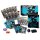 Karmesin & Purpur 10.5 Schwarze Blitze Top-Trainer-Box