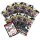 Karmesin & Purpur 10.5 Schwarze Blitze Top-Trainer-Box