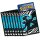Karmesin & Purpur 10.5 Schwarze Blitze Top-Trainer-Box