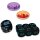 Karmesin & Purpur 10.5 Schwarze Blitze Top-Trainer-Box