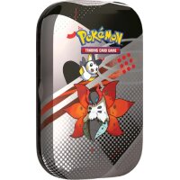Karmesin &amp; Purpur 10.5 Weisse Flammen &amp; Schwarze Blitze Mini-Tin - Ramoth &amp; Emolga
