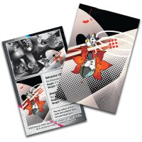Karmesin &amp; Purpur 10.5 Weisse Flammen &amp; Schwarze Blitze Mini-Tin - Ramoth &amp; Emolga